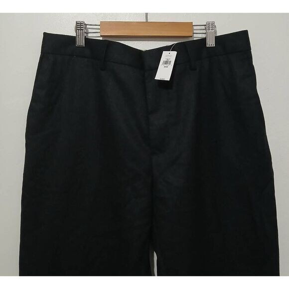 Banana republic mens dark gray 100% ITALIN virgin wool 34×30  trouser pants - Picture 4 of 12